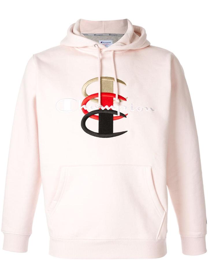 Supreme Logo Hoodie - Pink