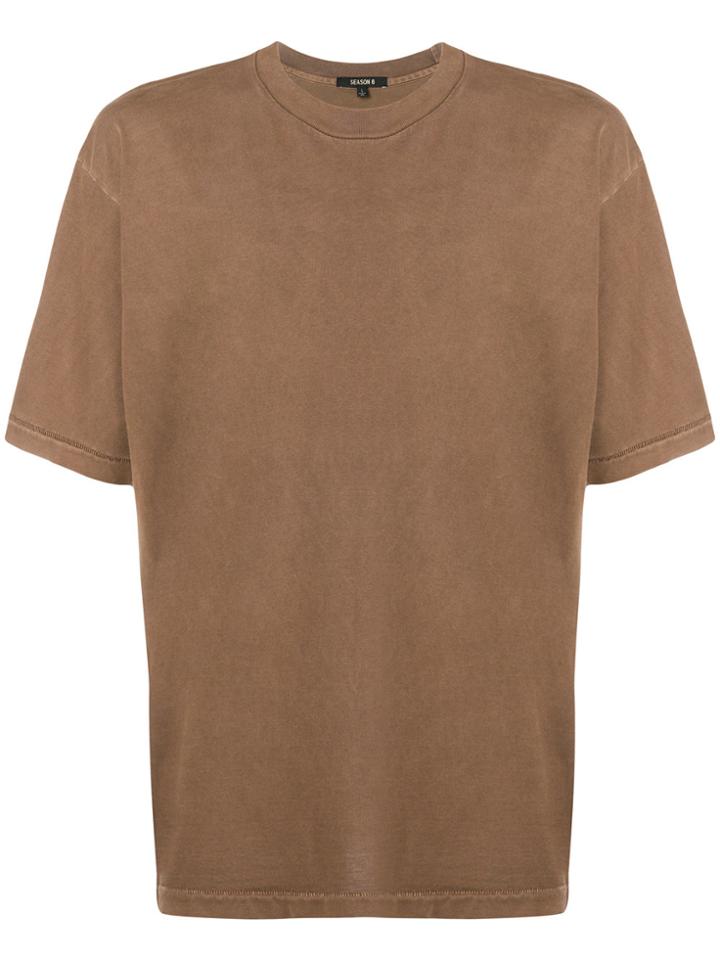 Yeezy Round Neck T-shirt - Brown