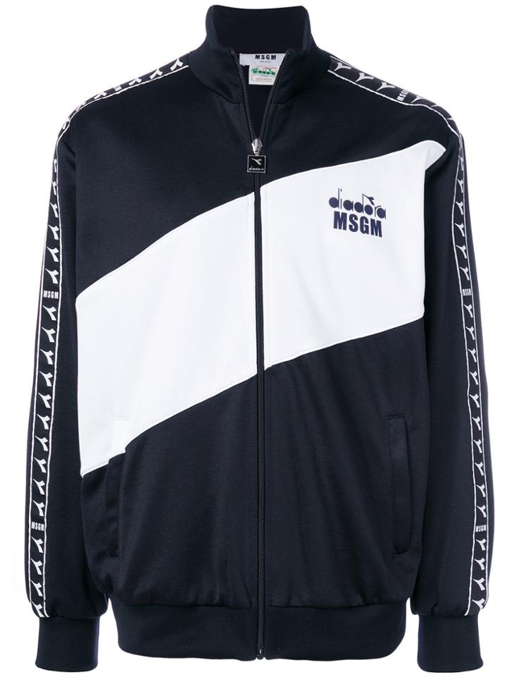 Msgm X Diadora Sport Jacket - Black
