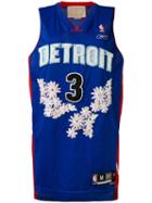 Night Market - Detroit Sleeveless T-shirt - Unisex - Polyester - M, Blue, Polyester