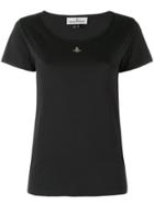Vivienne Westwood Orb Embroidered T-shirt - Black