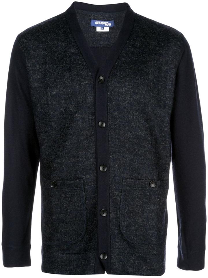 Junya Watanabe Man V-neck Cardigan - Blue