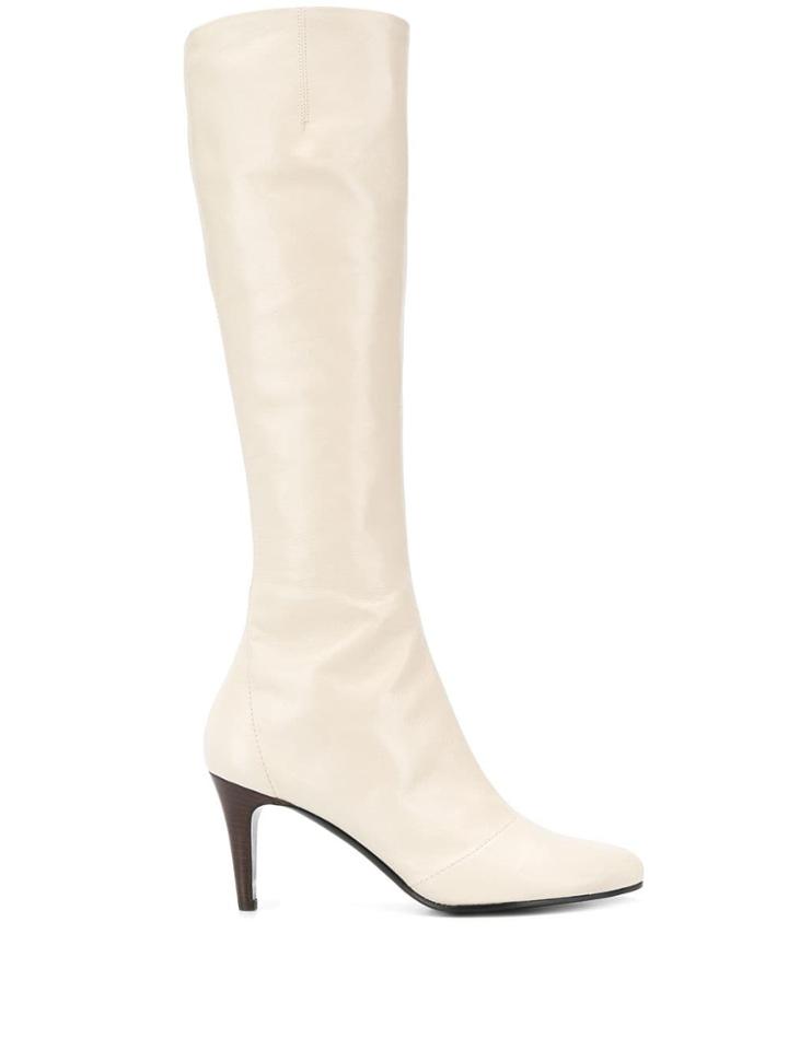 Michel Vivien Edge Boots - White