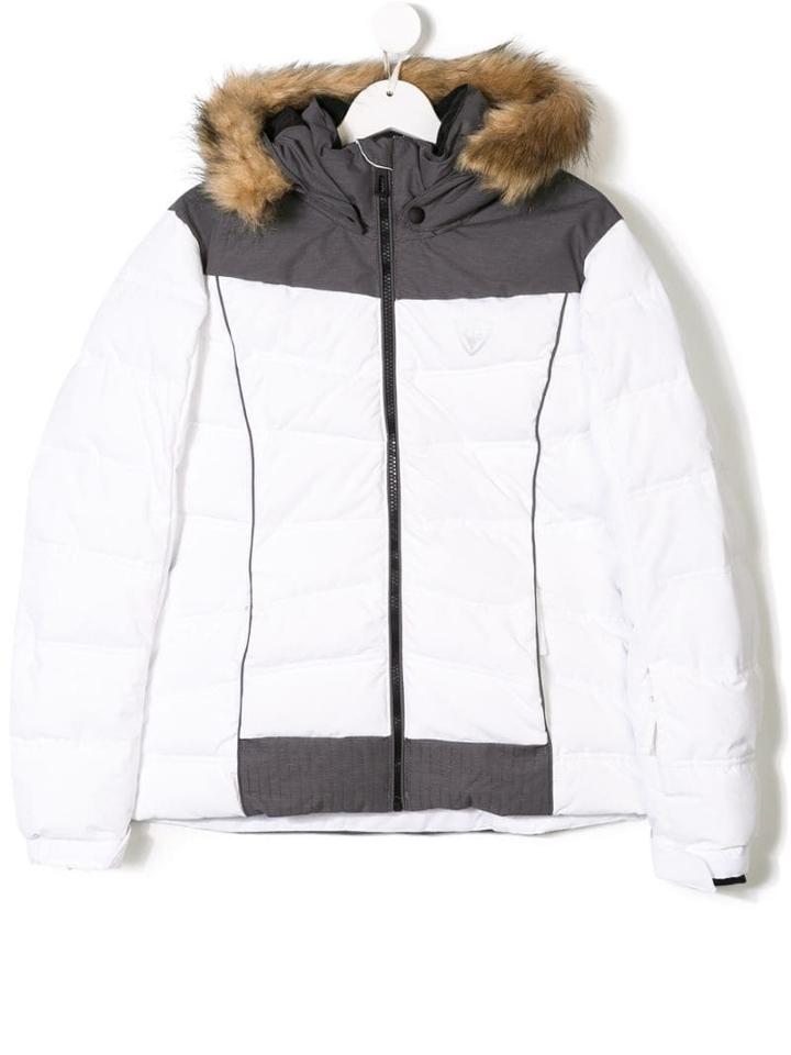 Rossignol Kids Teen Padded Jacket - White