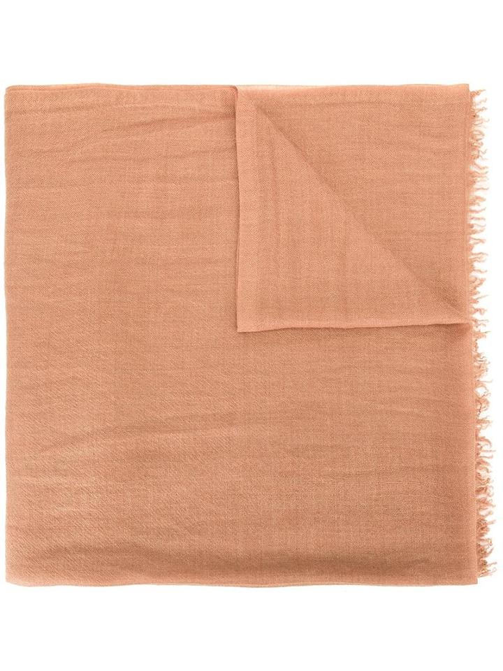 Faliero Sarti 'dianetta' Scarf, Women's, Brown, Silk/cashmere