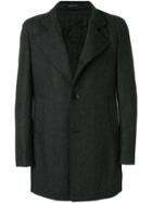 Tagliatore Long Line Blazer Coat - Black