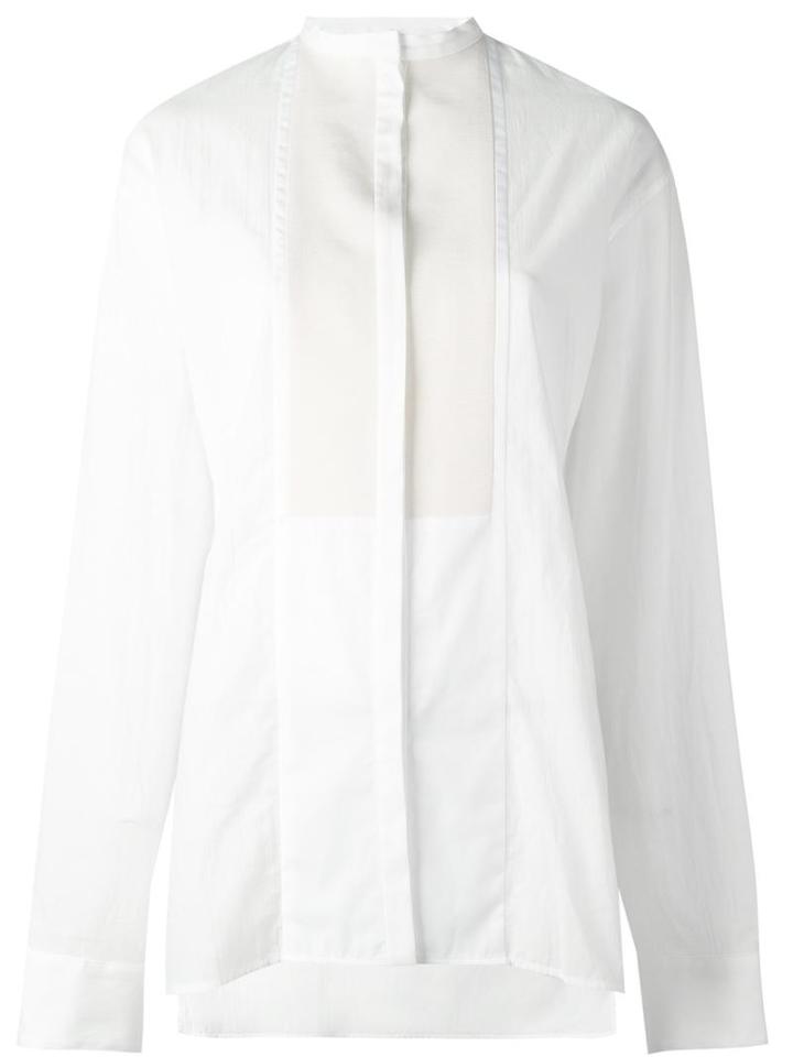 Haider Ackermann Aconite Shirt, Women's, Size: 40, White, Cotton