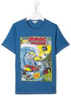 Little Marc Jacobs Teen Tropical Invasion T-shirt - Blue
