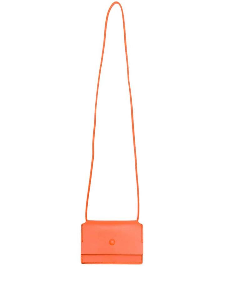 Acne Studios Flap Coin Purse - Orange