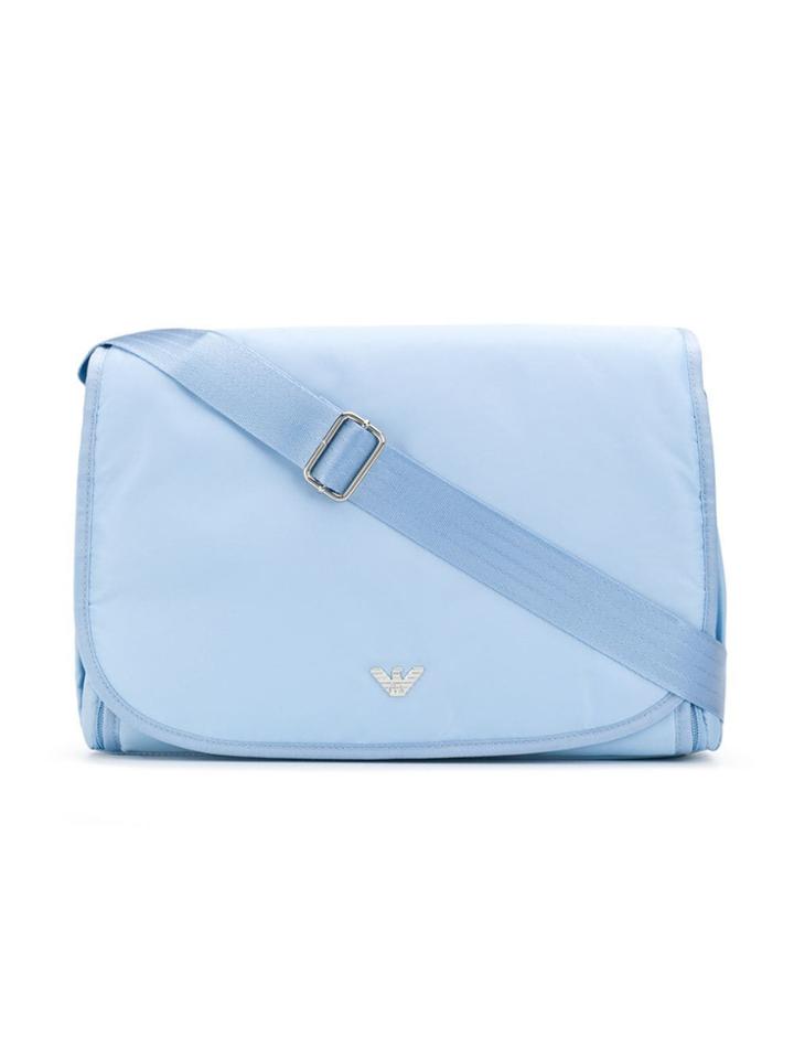 Emporio Armani Kids Nylon Changing Bag - Blue