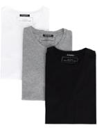 Balmain Pack Of 3 T-shirts - White