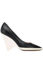 Givenchy Two Tone Pumps - Black