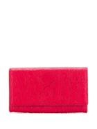 Etro Embossed Paisley Continental Wallet - Red