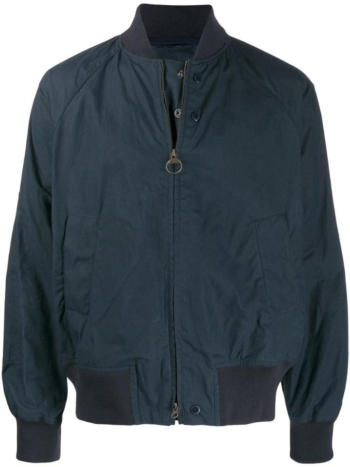 Barbour Bomber Jacket - Blue