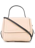 Dkny - Foldover Tote - Women - Leather - One Size, Nude/neutrals, Leather