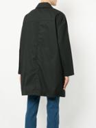Y / Project Concealed Front Coat - Black