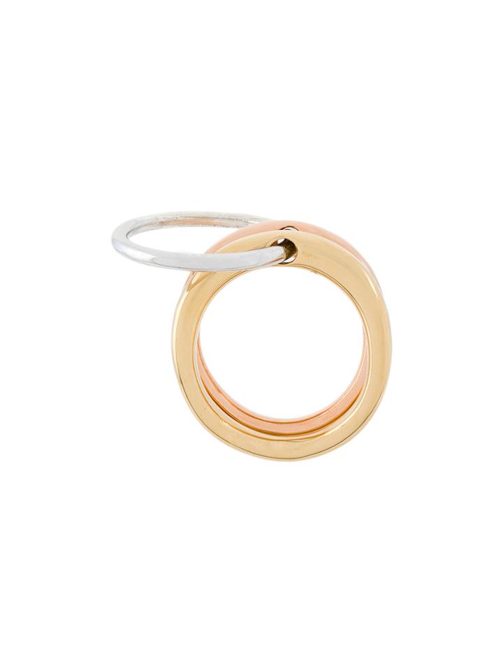 Charlotte Chesnais Neo Lover Ring - Metallic
