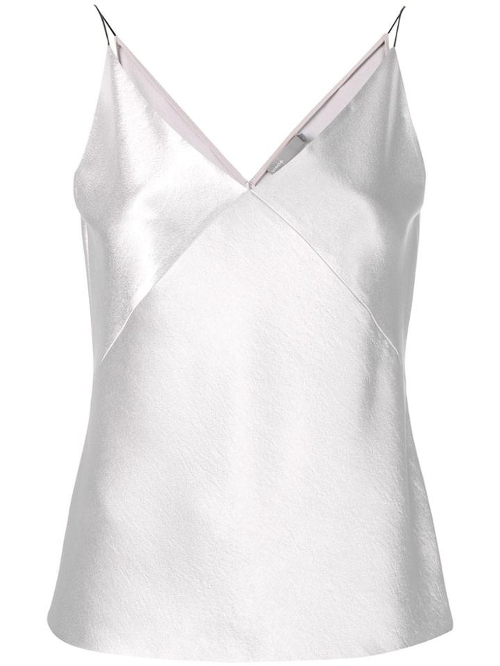 Vince V-neck Cami - Silver