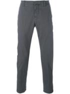 Dondup Gaubert Trousers, Men's, Size: 30, Grey, Cotton/spandex/elastane
