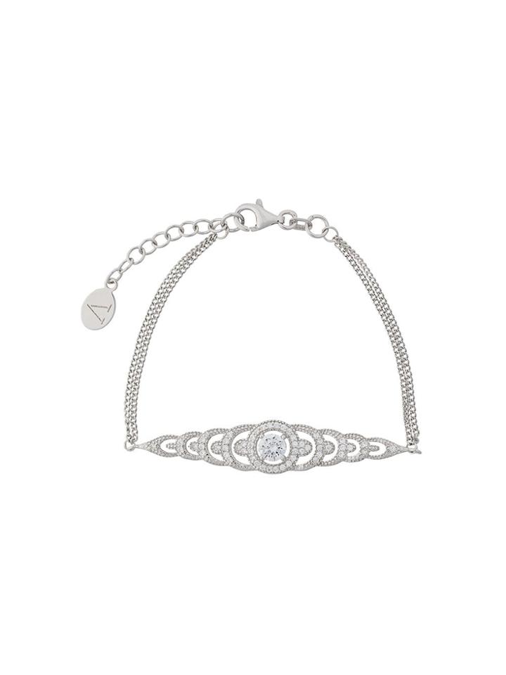 V Jewellery Graduating Bracelet - Silver