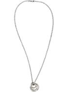 Werkstatt:münchen Ring Pendant Necklace - Metallic