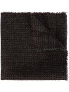 Stephan Schneider Classic Knitted Scarf - Brown