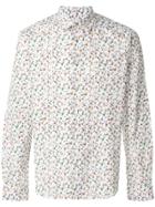 Paul Smith 'balloon Floral' Print Shirt - White