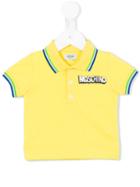 Moschino Kids Classic Polo Shirt, Boy's, Size: 18-24 Mth, Yellow/orange