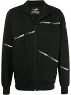 Plein Sport Logo Tape Sports Jacket - Black