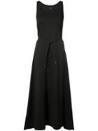 Lemaire - Tie Waist Tank Dress - Women - Cotton - M, Black, Cotton