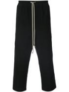 Rick Owens - Drop-crotch Drawstring Trousers - Men - Nylon/cupro/wool/alpaca - 48, Black, Nylon/cupro/wool/alpaca
