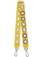 Orciani Eyelet Bag Strap - Yellow & Orange