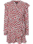 Robert Rodriguez Studio Lena Wrap Dress - Red
