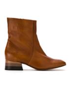 Mara Mac Leather Boots - Brown