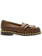 Chloé Strap Detail Loafers - Brown
