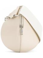 Cédric Charlier Structured Shoulder Bag - Nude & Neutrals