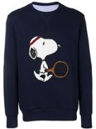 Lc23 Snoopy Embroidered Sweatshirt - Blue