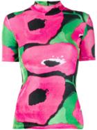 Richard Quinn Poppy Print Top - Pink