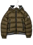 Moncler Kids 'jeanbart' Puffer Jacket, Boy's, Size: 12 Yrs, Green