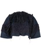 Comme Des Garçons Vintage Ruffled Jacket - Blue