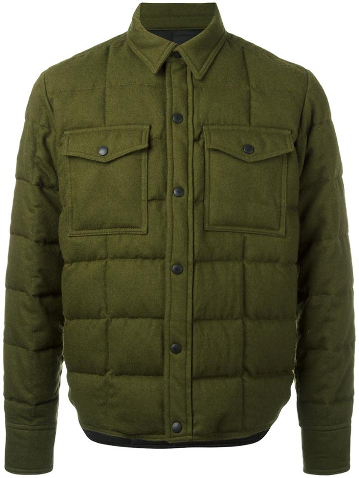 Ami Alexandre Mattiussi Snap-buttoned Jacket - Green