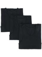 Unravel Project Long Tank Three Pack - Black