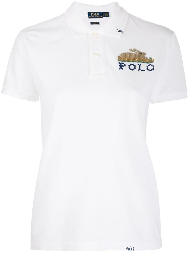 Polo Ralph Lauren Short Sleveed Polo Shirt - White