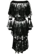 Christopher Kane Rag Lace Dress - Black