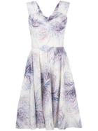 William Vintage Floral Tea Dress - White