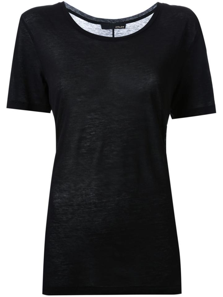 Avelon 'lithe' T-shirt - Black