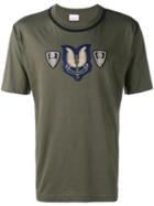 Dries Van Noten Military Patch T-shirt, Men's, Size: Xl, Green, Cotton