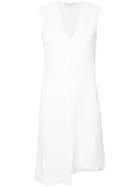 Stella Mccartney Asymmetric Mini Dress - White