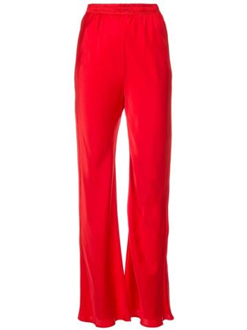 Michael Lo Sordo Flared High Waisted Trousers