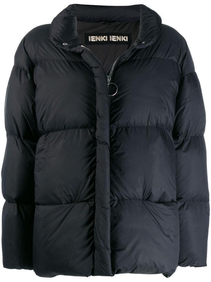Ienki Ienki Zip Trim Puffer Jacket - Black